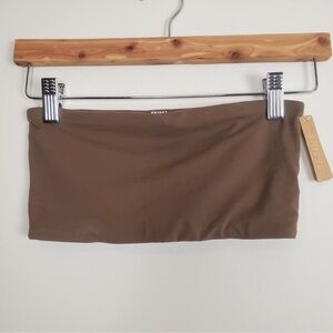 NWT Skims C3 Fits Everybody Bandeau Bra Oxide Womens size L